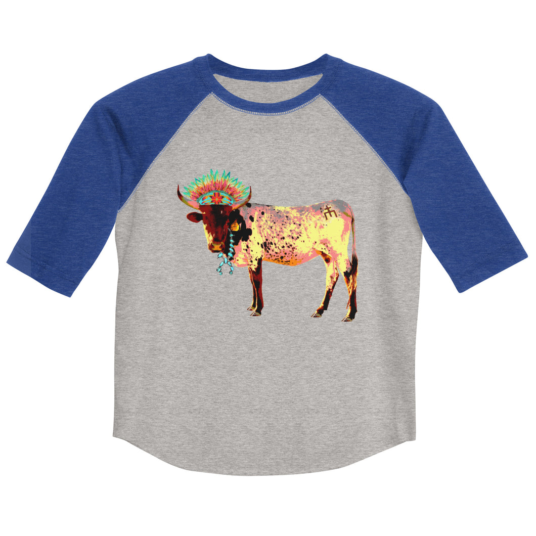 Fancy Cow 3/4 Youth shirt
